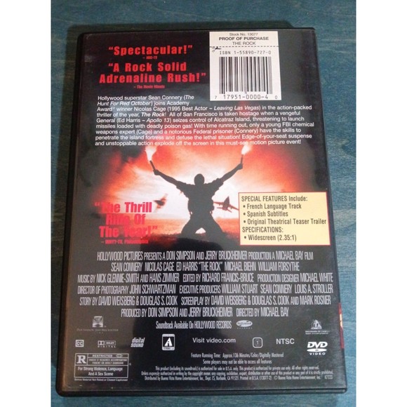 The Rock DVD - Picture 2 of 3